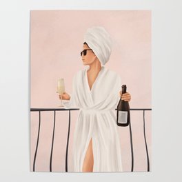 Morning Wine II Poster