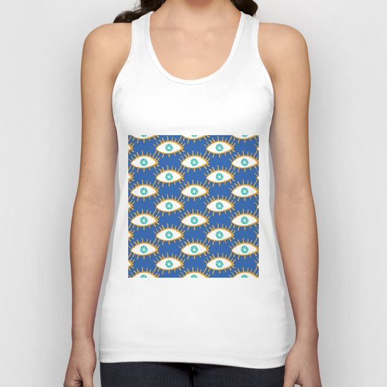 Eyes don't lie Unisex Tank Top