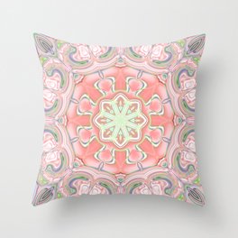 Star Flower of Symmetry 718 Throw Pillow