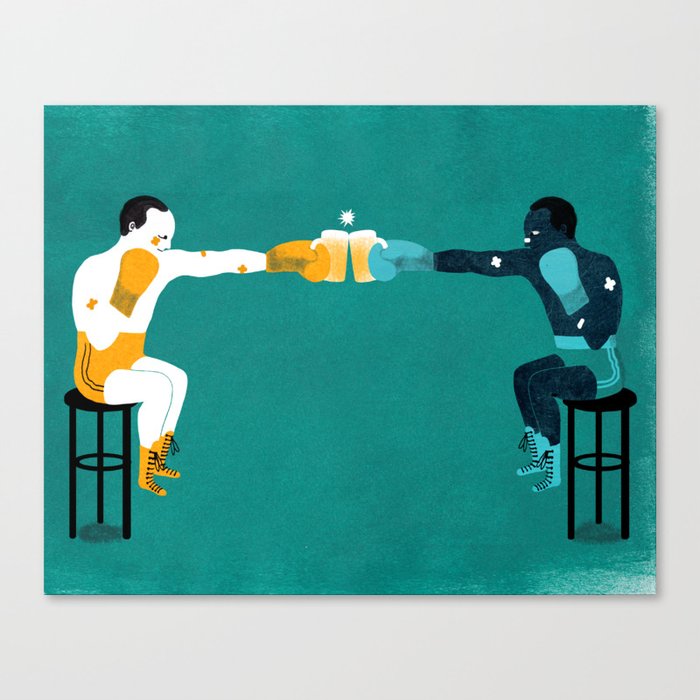 Boxers Canvas Print