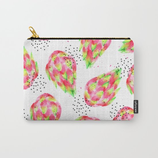 Dragon Fruit #society6 #decor #pattern Carry-All Pouch