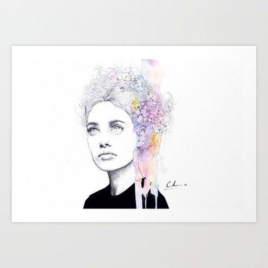 soft springtime Art Print