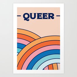 Queer Poster Art Print