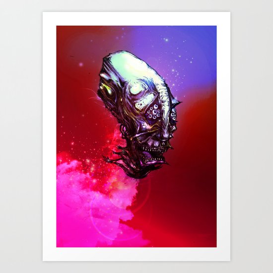 Blast Off! Art Print