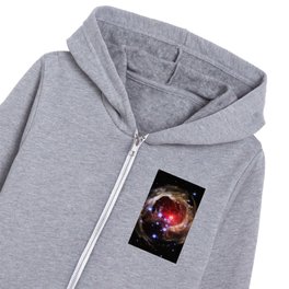 Hubble picture 72 : Dust around supergiant star V838 Kids Zip Hoodie