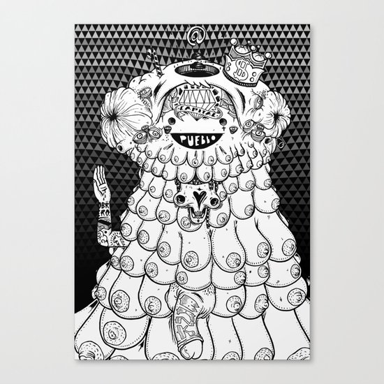 Cute Rapist Canvas Print
