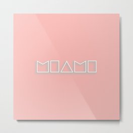 Miami Metal Print