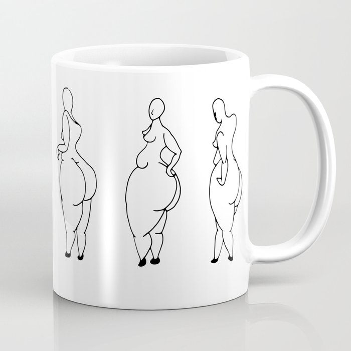 big-legged woman Coffee Mug