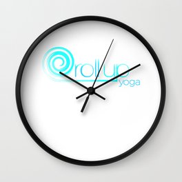 RollUp Yoga Wall Clock