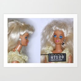 barbie doll artwork
