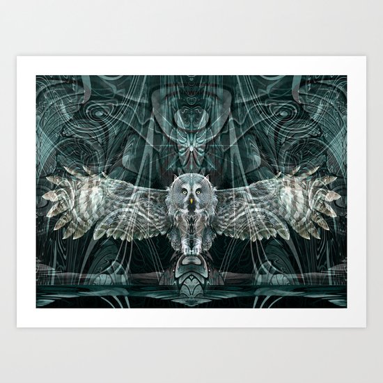 The Owl Art Print