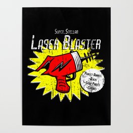 Laser Blaster Poster