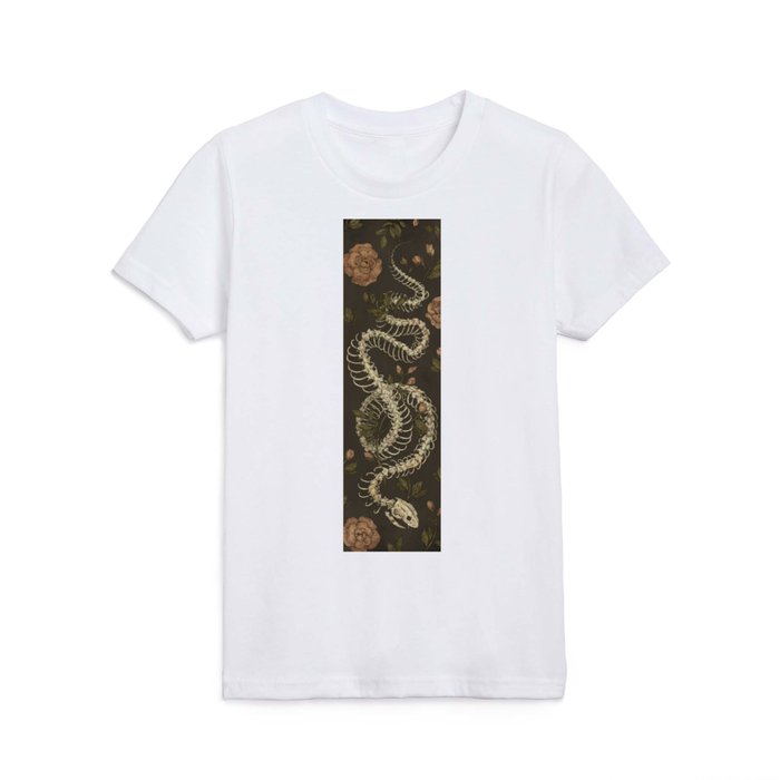 Snake Skeleton Kids T Shirt