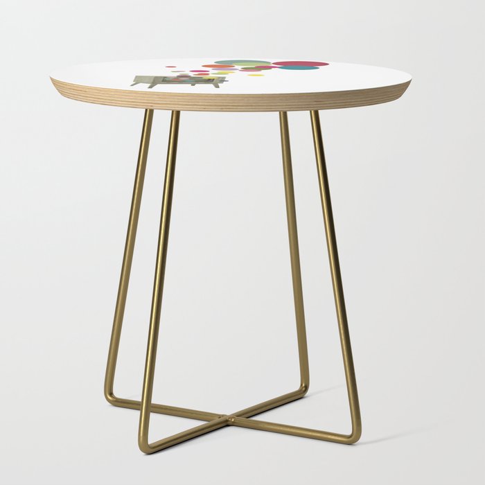 Colour Television Side Table