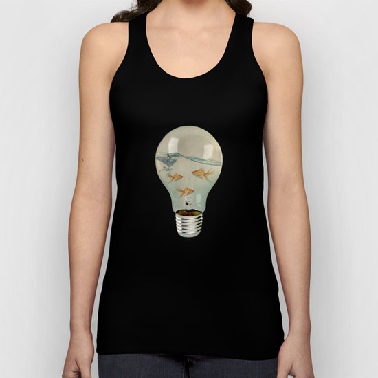 ideas and goldfish 03 Unisex Tank Top