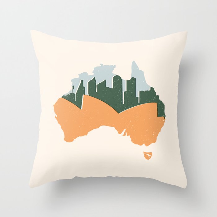 Sydney - Australia Throw Pillow