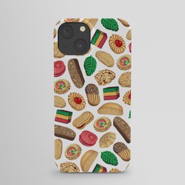 Italian Cookie Pattern iPhone Case