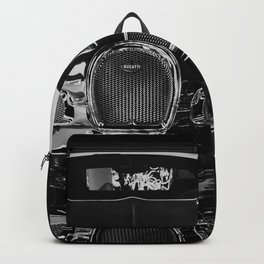 BUGATTI-VEYRON-CHROME Backpack | Car, Bv, Space, Game, Supercar, Veyron, Luxery, Street, Glartphotography, Painting 