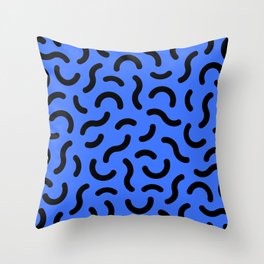 Memphis Pattern 435 Throw Pillow