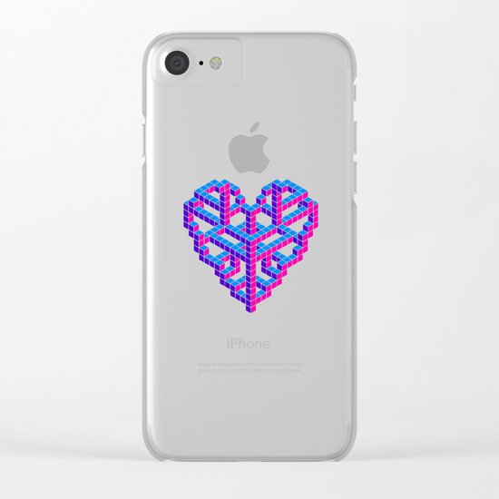 Impossible Love Clear iPhone Case