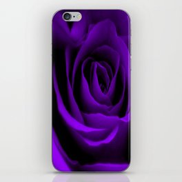 A Purple Rose iPhone Skin