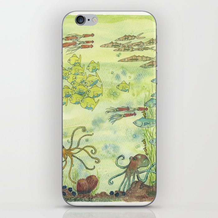 Sea Creatures iPhone Skin