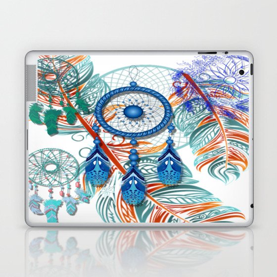 Dream-Catchers Vivid & Colorful Laptop & iPad Skin