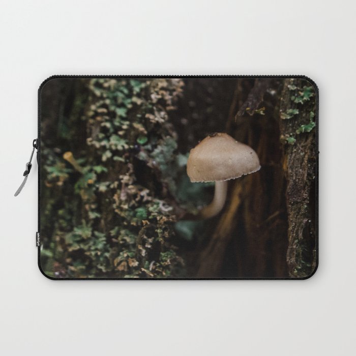 Mushroom in a Tree Laptop Sleeve