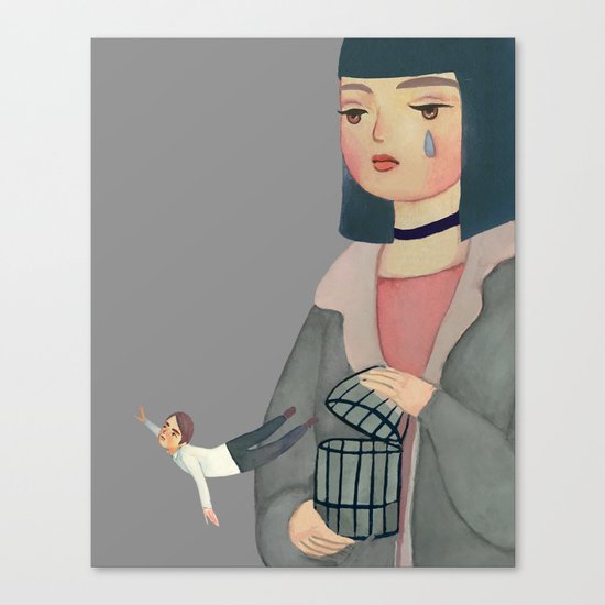 Hard to Let Go Canvas Print