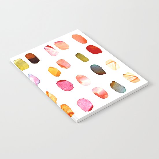 strokes of colors Notebook