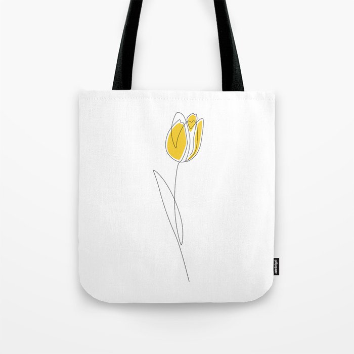 Spring Tulips Tote Bag