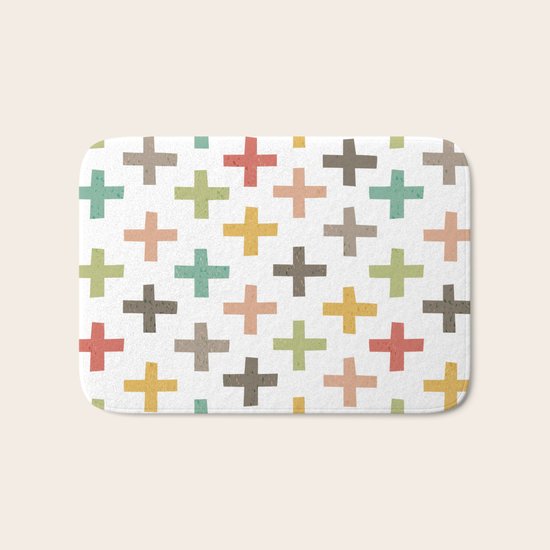 CRISSCROSSED Bath Mat