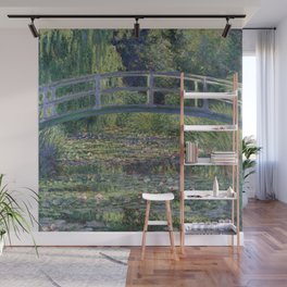 Water Lilies and the Japanese Bridge by Claude Monet Wall Mural