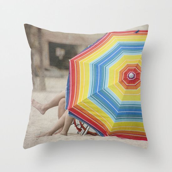 Spring Break Throw Pillow
