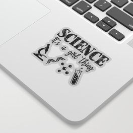 Science - It's a Girl Thing Sticker