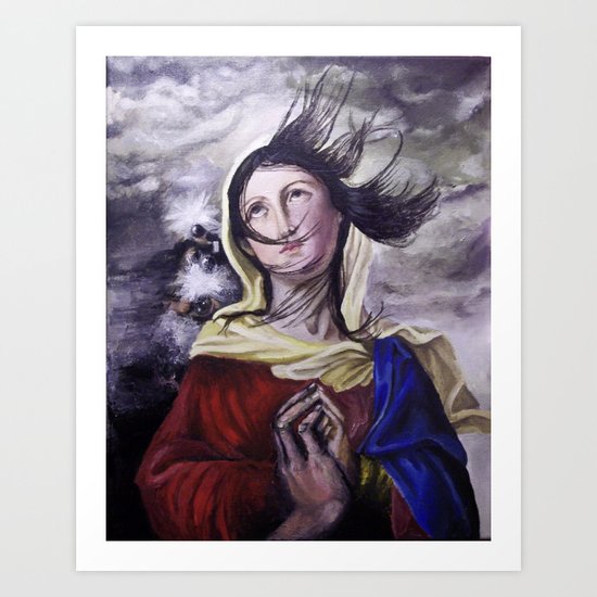 Red Carpet Art Print