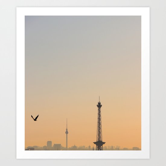 the early bird Art Print