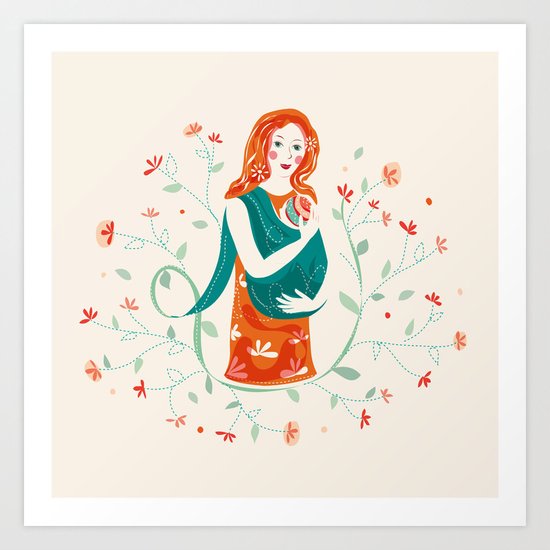 Simple things Art Print