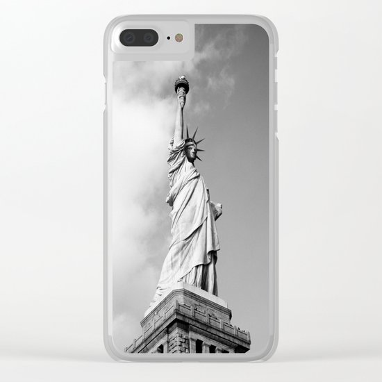 Lady Liberty - NYC Clear iPhone Case