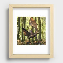 Edwin Dragon - snack time Recessed Framed Print