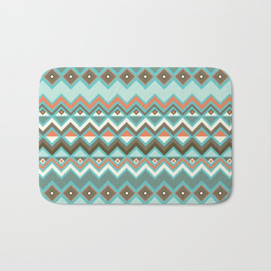 Aztec Bath Mat