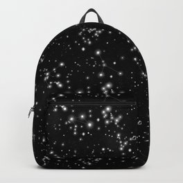 Black Galaxy Constellation Star Pattern Backpack