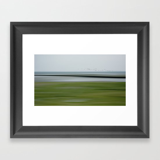 north land birds Framed Art Print