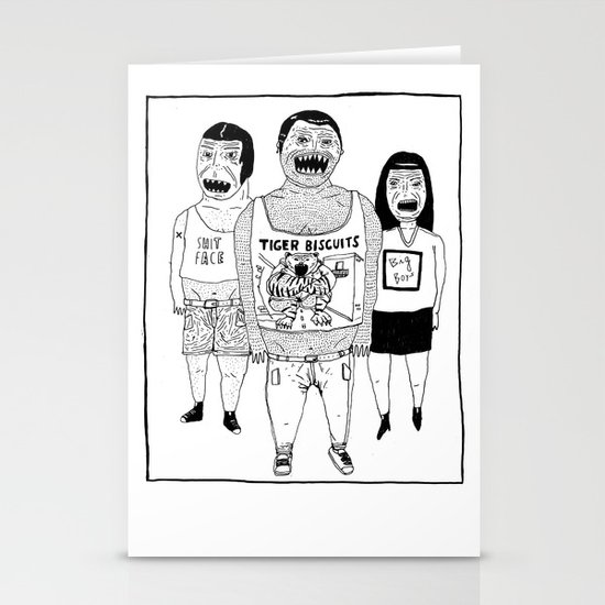 BACK OFF Stationery Cards