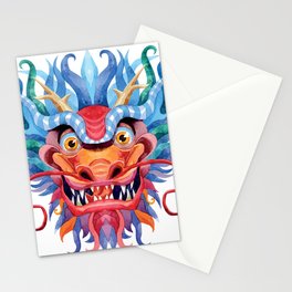 Chinese Dragon Stationery Card