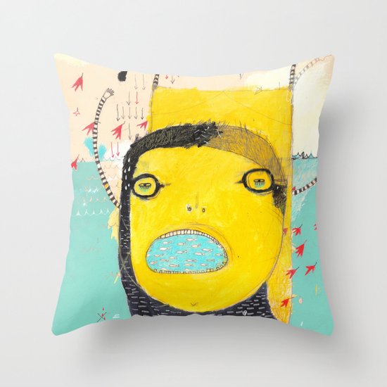 Nothing is impossible to a willing heart Throw Pillow