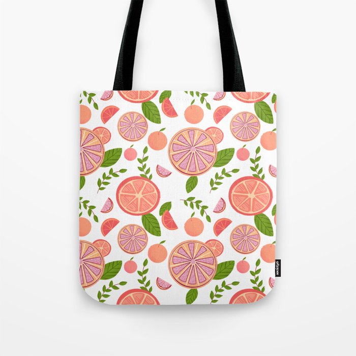 Citrus - Pink Tote Bag