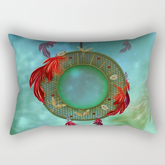 Wonderful dreamcatcher Rectangular Pillow