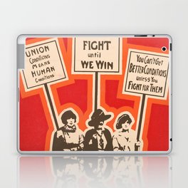 Chicago Womens Labor Union - Vintage Poster- Feminism - Chicago History Laptop & iPad Skin