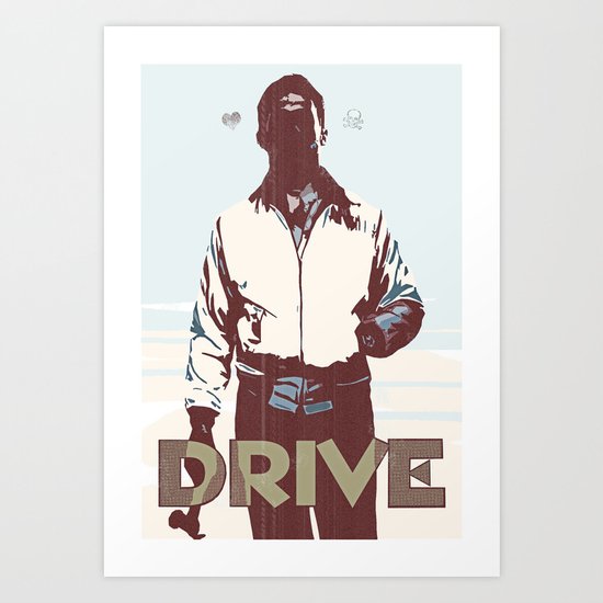 Drive Art Print